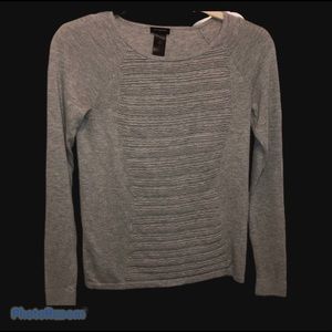 Ann Taylor gray pullover sweater XS